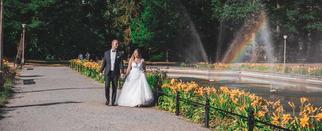 Plener ślubny w Mosznej